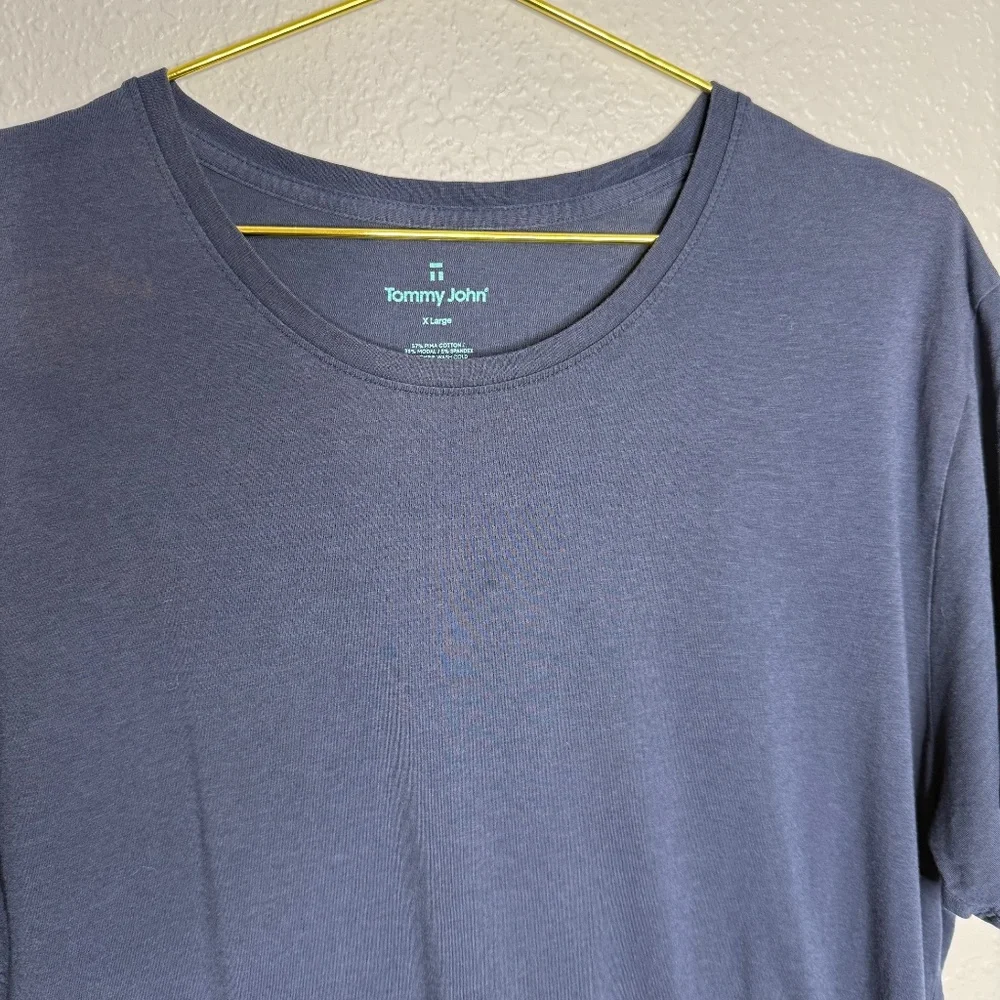 Pre-Owne Men's Tommy John second skin crew neck soft t-shirt size X-Large - Picture 3 of 6